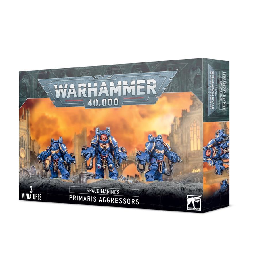Warhammer 40K: Space Marines Aggressor Squad